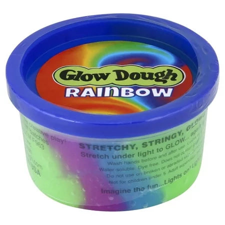 Rainbow Glow Dough