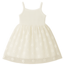Confetti Kidz | Ribbed Tulle Dress - Summer Daisies