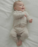 Quincy Mae | ZIP Long Sleeve - Sleeper Owls