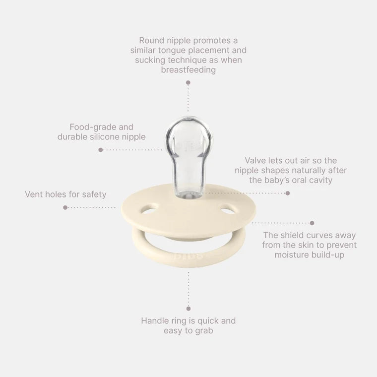 Bibs Pacifier | Try-It 3pk-Assort