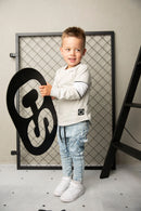 Cracked Soda CS Detailed Pocket Jeans Blue Denim