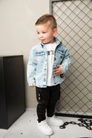 Cracked Soda | JJ Denim Shirt Jacket Blue Denim