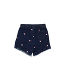 Radicool | Hearts Denim Short