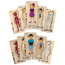 Discoveroo Boy 5 Layer Body Puzzle