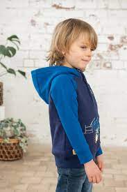 Lighthouse | Jack Hoodie - Blue Front loader