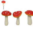 10cm Mushroom Garden Stake