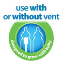 Dr Browns Options+ Glass Bottle 120ml Narrow Neck