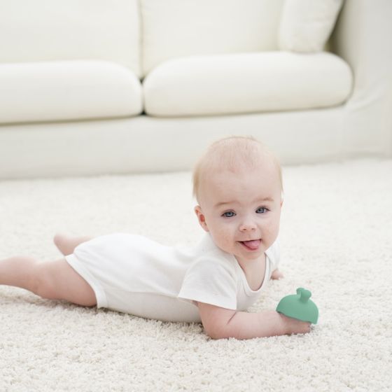 Mombella Mushroom Teether - Eucalyptus