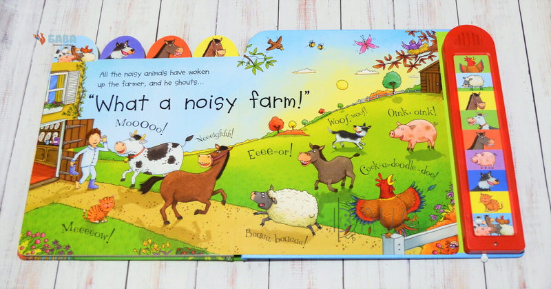 Noisy Farm Book - Usborne