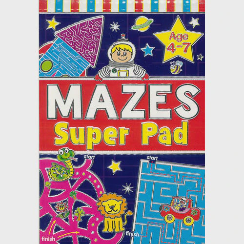 Mazes Super Pad Book