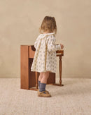 Quincy Mae | Long Sleeve Isla Dress French Floral - Natural