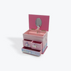 Unicorn-themed Three-drawer Musical Jewel box