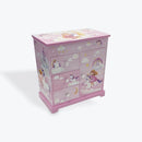 Wardrobe Girl on Unicorn and Castle musical jewel box