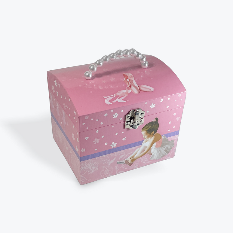 Childrens Musical Jewellery Box -Ballerina Dome