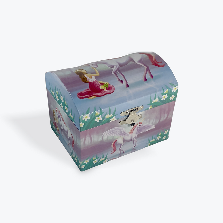 Childrens musical Jewellery Box - Pegaus Dome