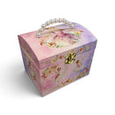 Ballet Girl with Pearl Handle Musical Jewellery Box