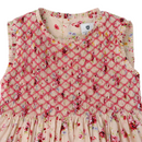 Korango | Hand Smocked Floral Dress-Rose