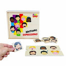 Fun factory | Wooden Matching Professions Puzzle Set