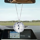 Disco ball car pendants