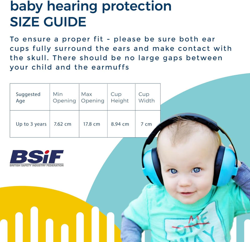 Baby Banz Mini Earmuffs - Plain Asst Colours