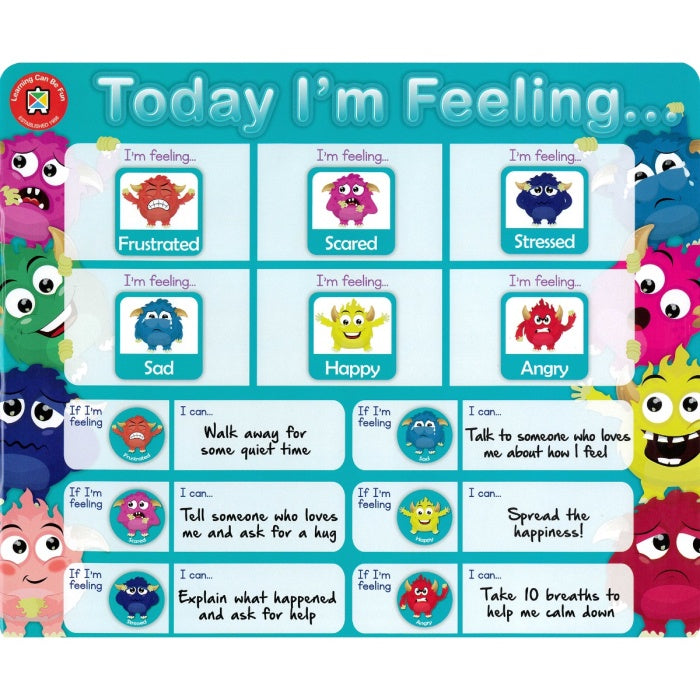 LCBF Magnetic Learning Board - Emotions