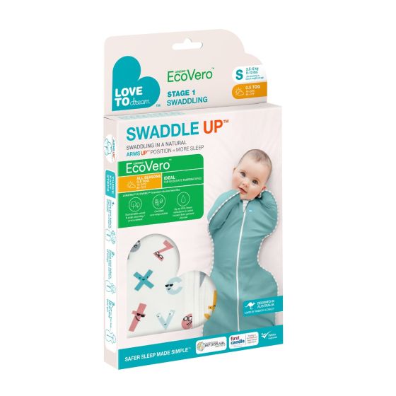 Swaddle Up™ EcoVero™ 1.0 TOG - Alphabet Soup