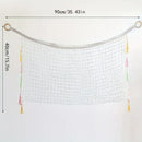 Large Capacity Polyester Hammock - Stuffed Animal Toy Storage Hanging Net