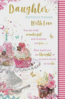 Deluxe | Daughter Birthday Wishes Card