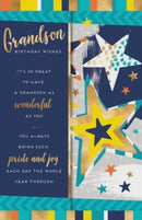Elegance Card | Grandson Birthday Wishes