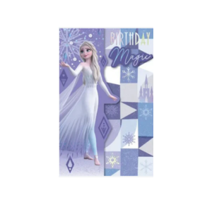 Frozen Magic Birthday premium card