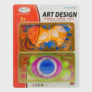 Art Design Spiral Stencil Set