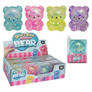 Squeeze Glitter Bear 55mm - Asst