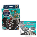 Travel Chess & Draughts Compact Set