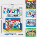 MAGIC WATER DRAWING BOOK - TRANSPORT
