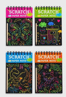 Scracth Art Book - 8 Sheets assorted
