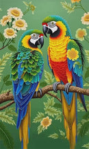 Diamond Art Picture Size:20*30 - Parrot 5D