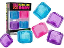 Cube Squeeze Squishy 4 pack  -Transparent 5cm  S00995