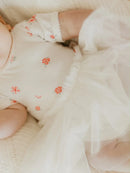 Confetti Kidz | Pink Posies - Bodysuit Tutu Dress
