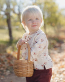 Quincy Mae | Zion Shirt Apples - Natural