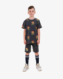 BAND OF BOYS | Navy Wash Burger Tee