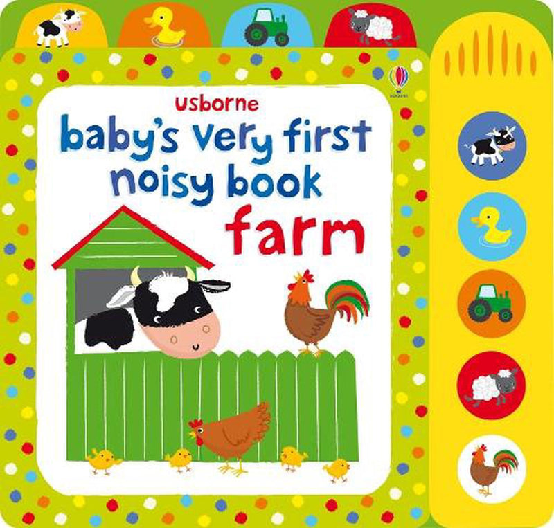 Baby's Very First Noisy Book - Farm | Usborne