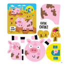 First Fun Sticker Painting Farm Animals