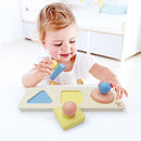 Hape | Montessori Mirror Shape Puzzle