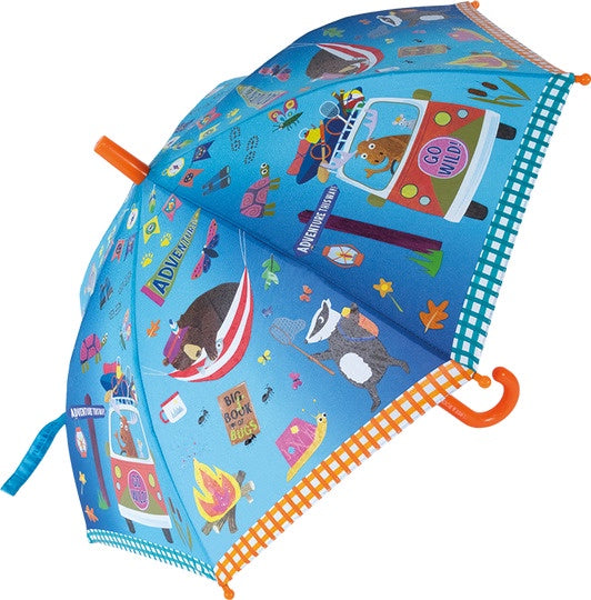 Floss & Rock Colour Changing Umbrella – Adventure RRP $41.99