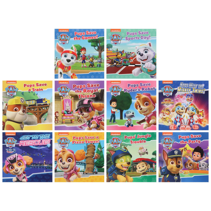 Paw Patrol Favourite Stories 10 Book Box Set Paperback