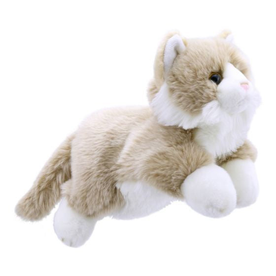 The Puppet Company | FULL BODIED PUPPET - CAT (BEIGE & WHITE)