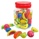 Fun Factory | Wooden Lacing Fruit 34 Pieces