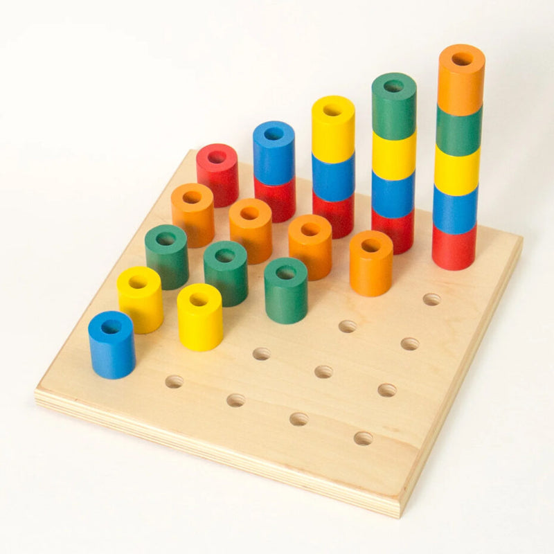 Fun Factory | Wooden Stacking Pegboard