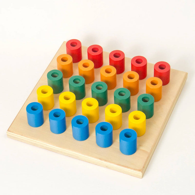 Fun Factory | Wooden Stacking Pegboard