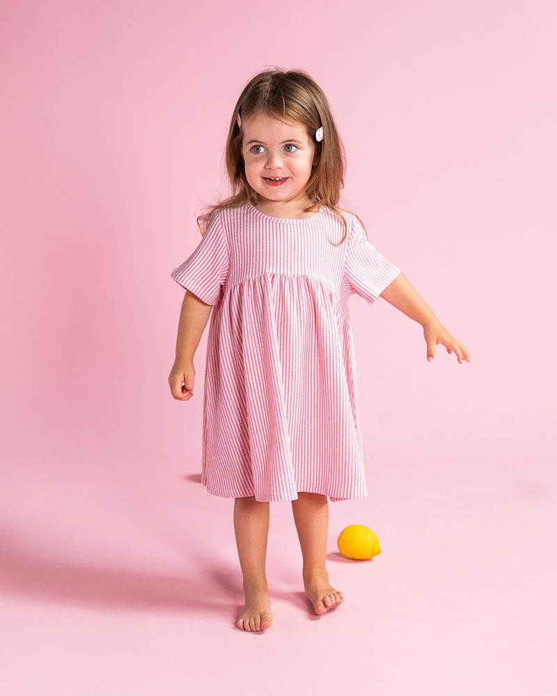 Animals Crackers | Candyshop Dress-Pink